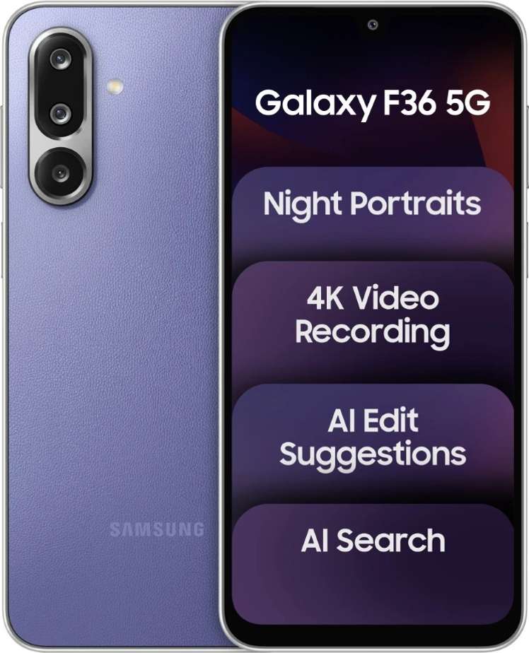 Samsung Galaxy F365G (Luxe Violet, 128 GB)(6 GB RAM)